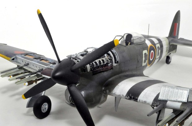 Airfix 1/24 Hawker Typhoon Mk.1b photograph modeling by Okayaman, from HOBBY SHOP M's PLUS